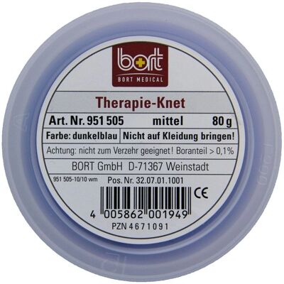 Bort GmbH BORT Therapieknete Dunkelblau - Therapie Clay Bort GmbH BORT Therapieknete Dunkelblau - Therapie Clay
