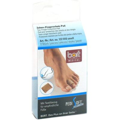 Bort Medical BORT PediSoft TexLine Zeh.Fing.Schutz Pad small - Fusspflegemittel Bort Medical BORT PediSoft TexLine Zeh.Fing.Schutz Pad small - Fusspflegemittel