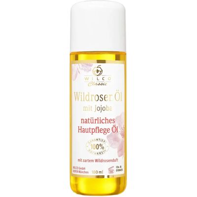 Cien por Cien Natural Aceite de Jojoba con Rosa Mosqueta - Aceite Facial Cien por Cien Natural Aceite de Jojoba con Rosa Mosqueta - Aceite Facial