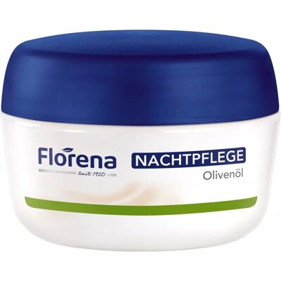 Florena Olivenöl Nachtcreme - 50ml - Nachtcreme Florena Olivenöl Nachtcreme - 50ml - Nachtcreme