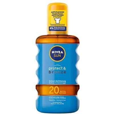 NIVEA Sunscreen Oil SPF 20 - Sunscreen for Adults NIVEA Sunscreen Oil SPF 20 - Sunscreen for Adults