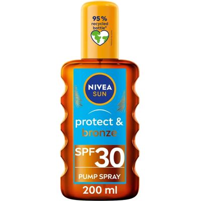 Nivea Sun Protect & Bronze Öl Spray SPF30 - Sonnenschutz Nivea Sun Protect & Bronze Öl Spray SPF30 - Sonnenschutz