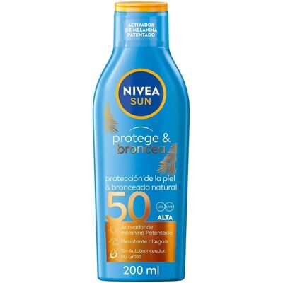 Nivea Zonnebrandcrème Protect And Bronze SPF50 Nivea Zonnebrandcrème Protect And Bronze SPF50