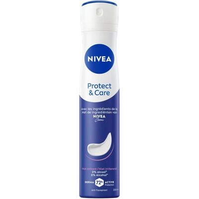 Nivea Protect & Care Anti-Transpirant Protection 48H - Déodorant Spray - Publicité Nivea Protect & Care Anti-Transpirant Protection 48H - Déodorant Spray - Publicité