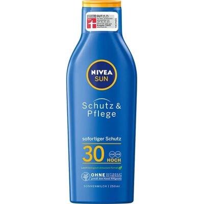 Nivea Protection & Hydratation Lotion SPF 30 - Protection Solaire & Soins Lait Solaire SPF 30 (250ml) Nivea Protection & Hydratation Lotion SPF 30 - Protection Solaire & Soins Lait Solaire SPF 30 (250ml)