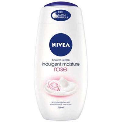 Nivea Kosteuttava Ruusu Suihkuvoide - Suihkugeeli Nivea Kosteuttava Ruusu Suihkuvoide - Suihkugeeli