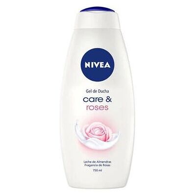 NIVEA - Care & Roses - Rosa - 750 ml - Gel de banho NIVEA - Care & Roses - Rosa - 750 ml - Gel de banho