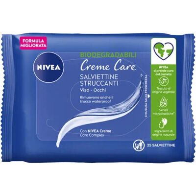Nivea Creme Care Struccanti Salviettine - Donne - Salviette Detergenti Nivea Creme Care Struccanti Salviettine - Donne - Salviette Detergenti