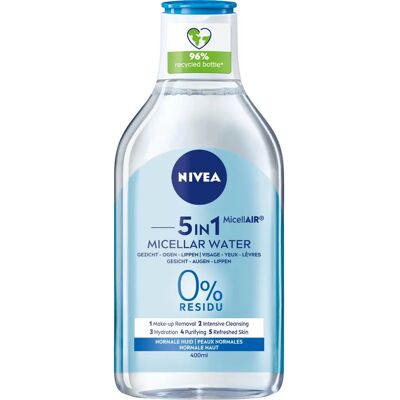 NIVEA MicellAIR Micellair Water - Gezicht & Make-up Verwijderaar - 400ml NIVEA MicellAIR Micellair Water - Gezicht & Make-up Verwijderaar - 400ml