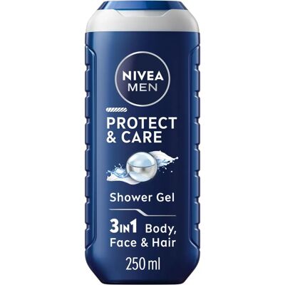 Nivea Men Protect & Care Duschgel - Körper, Gesicht & Haare Nivea Men Protect & Care Duschgel - Körper, Gesicht & Haare