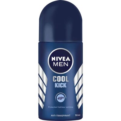 Nivea Men Cool Kick Deodorante Roll-On - Deodorante Nivea Men Cool Kick Deodorante Roll-On - Deodorante