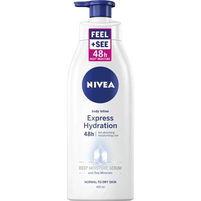 Nivea Express Hydration Body Lotion Pump (400ml) Nivea Express Hydration Body Lotion Pump (400ml)
