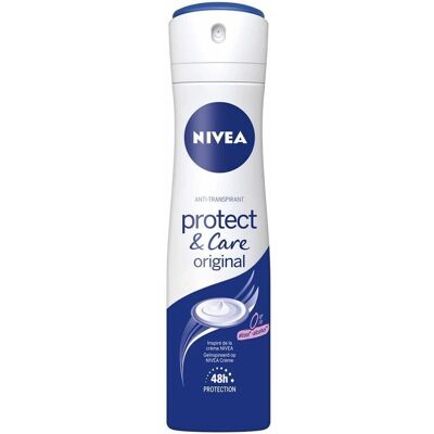 Nivea Protect & Care Déodorant en Spray - Déodorant en Spray - Publicité Nivea Protect & Care Déodorant en Spray - Déodorant en Spray - Publicité