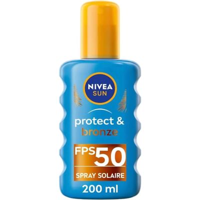 Nivea Protege y Bronce SPF50 Spray - Protección Solar Nivea Protege y Bronce SPF50 Spray - Protección Solar