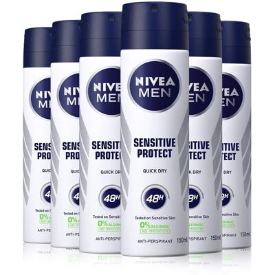 NIVEA MEN - Sensitive Protect - Anti-Perspirant Spray NIVEA MEN - Sensitive Protect - Anti-Perspirant Spray
