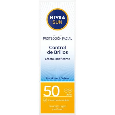 Nivea Sonnenschutzfaktor 50 für das Gesicht - Sonnenschutz Nivea Sonnenschutzfaktor 50 für das Gesicht - Sonnenschutz