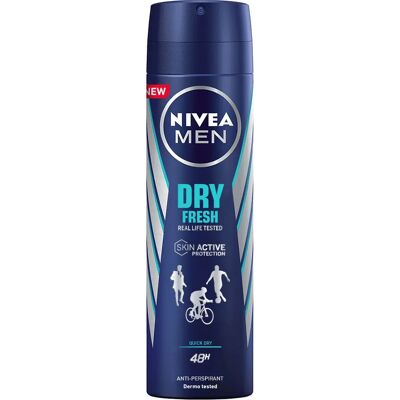 NIVEA Men Dry Fresh Spray Deodorant - 200ml NIVEA Men Dry Fresh Spray Deodorant - 200ml