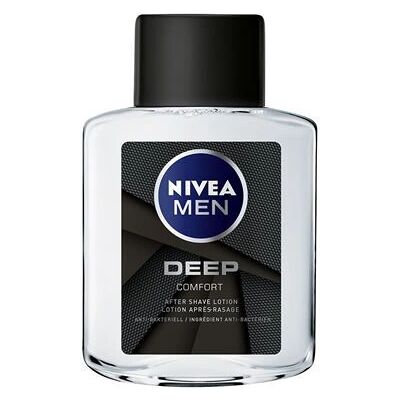 NIVEA Deep Aftershave Lotion - lotion après-rasage - Publicité NIVEA Deep Aftershave Lotion - lotion après-rasage - Publicité