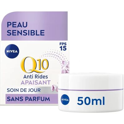Nivea Q10 Power Anti-Rimpel Sensitive Dagcrème SPF15 Nivea Q10 Power Anti-Rimpel Sensitive Dagcrème SPF15