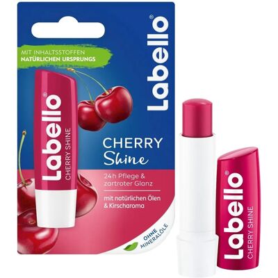 Labello Éclat Cerise - Baume à lèvres - Publicité Labello Éclat Cerise - Baume à lèvres - Publicité
