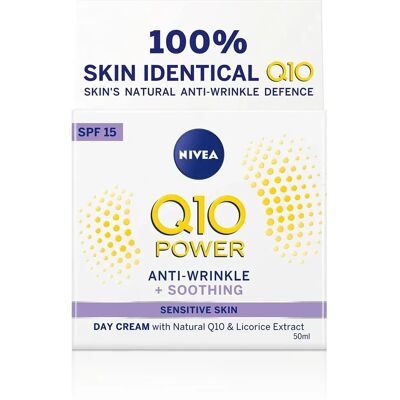 NIVEA Q10 Crème de Jour Sensitive SPF 15 - Publicité NIVEA Q10 Crème de Jour Sensitive SPF 15 - Publicité
