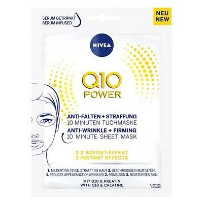 Nivea Q10 Power Anti-Wrinkle & Firming Sheet Mask - Gesichtsmaske Nivea Q10 Power Anti-Wrinkle & Firming Sheet Mask - Gesichtsmaske