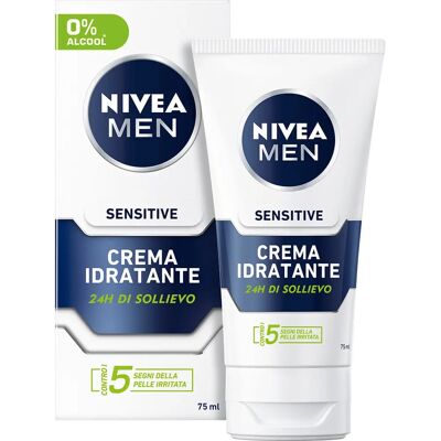 NIVEA Men Sensitive Crema Idratante Viso - Camomilla & Hamamelis - 75ml NIVEA Men Sensitive Crema Idratante Viso - Camomilla & Hamamelis - 75ml