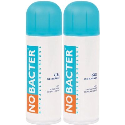 NOBACTER Gel de Rasage - Formule Protectrice pour Barbes épaisses - Publicité NOBACTER Gel de Rasage - Formule Protectrice pour Barbes épaisses - Publicité