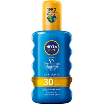 NIVEA Spray do opalania SPF 30 - Spray do opalania dla dorosłych NIVEA Spray do opalania SPF 30 - Spray do opalania dla dorosłych