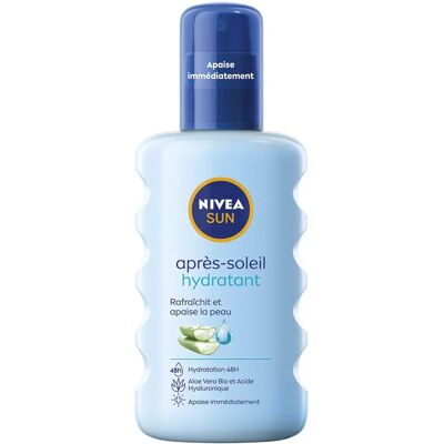 Nivea Sun Spray Hydratant Après-Soleil - Publicité Nivea Sun Spray Hydratant Après-Soleil - Publicité