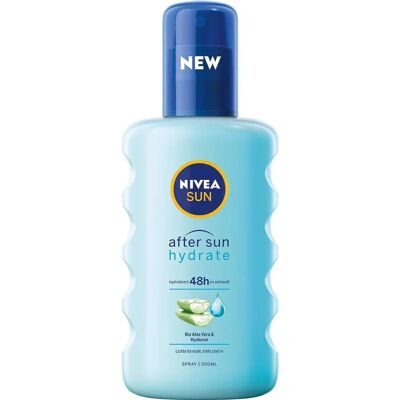 Nivea Aloe Vera After Sun Hydraterende Spray - Zonnebrandverzorging Nivea Aloe Vera After Sun Hydraterende Spray - Zonnebrandverzorging