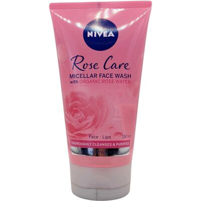 Nivea - Misellivesi Ruusu 150ml - Kasvopesun geeli Nivea - Misellivesi Ruusu 150ml - Kasvopesun geeli