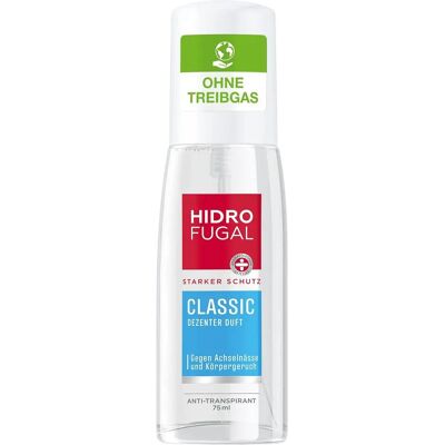 Hidrofugal Anti-Transpirant Spray - Soin du Corps 75 ml - Publicité Hidrofugal Anti-Transpirant Spray - Soin du Corps 75 ml - Publicité