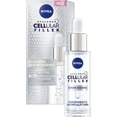 Nivea - Hyaluron Cellulär Filler Essens - Fuktgivande ansiktsserum Nivea - Hyaluron Cellulär Filler Essens - Fuktgivande ansiktsserum