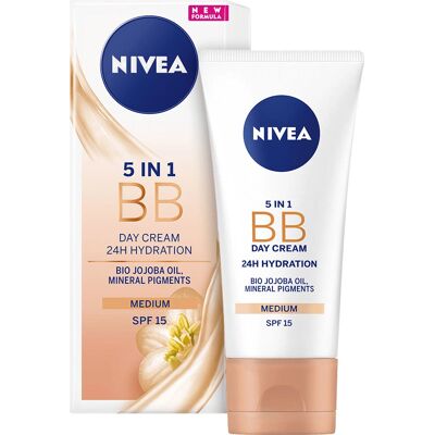NIVEA Ansikts-BB/CC Kräm Medium SPF15 - Ansiktskräm NIVEA Ansikts-BB/CC Kräm Medium SPF15 - Ansiktskräm