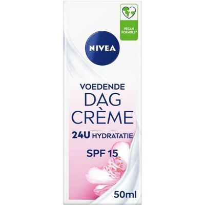 Nivea Essentials Voedende Dagcrème SPF15 - Hydraterend Nivea Essentials Voedende Dagcrème SPF15 - Hydraterend