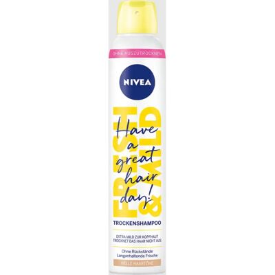 NIVEA Frisch & Mild 200 ml Trocken-Shampoo - Trocken-Shampoo NIVEA Frisch & Mild 200 ml Trocken-Shampoo - Trocken-Shampoo