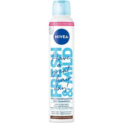 Nivea Frisch Erneuerung 3-in-1 Trockenshampoo - Shampoo für Dunkles Haar Nivea Frisch Erneuerung 3-in-1 Trockenshampoo - Shampoo für Dunkles Haar