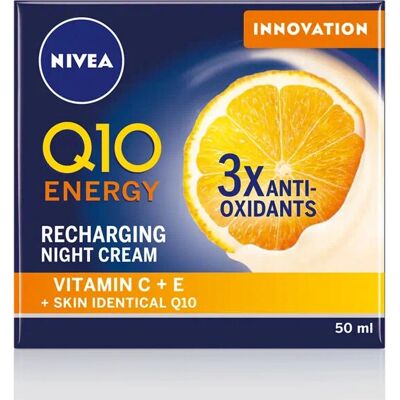 Nivea Q10+ Crème de Nuit Vitamin C - Crème Visage - Publicité Nivea Q10+ Crème de Nuit Vitamin C - Crème Visage - Publicité