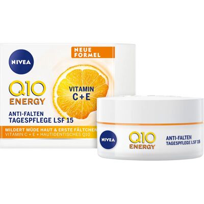 NIVEA Q10 Énergie Crème de Jour SPF 15 - Crème pour le visage NIVEA Q10 Énergie Crème de Jour SPF 15 - Crème pour le visage