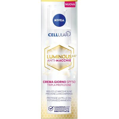 NIVEA Luminous630 Crema Giorno Anti-Macchie SPF50 NIVEA Luminous630 Crema Giorno Anti-Macchie SPF50