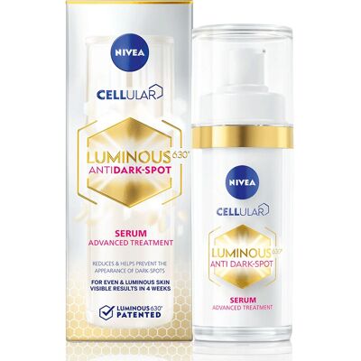 NIVEA Luminous 630 Anti-Fleckengesicht Serum - Gesichtsserum NIVEA Luminous 630 Anti-Fleckengesicht Serum - Gesichtsserum