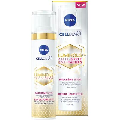 NIVEA Nivea Cellular Luminous 630 Anti-Vlekken SPF50 Dagcrème NIVEA Nivea Cellular Luminous 630 Anti-Vlekken SPF50 Dagcrème