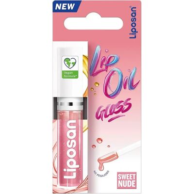 Brilho labial Liposan - Nude Doce - Hidratação - Brilhante - 5,5ml Brilho labial Liposan - Nude Doce - Hidratação - Brilhante - 5,5ml