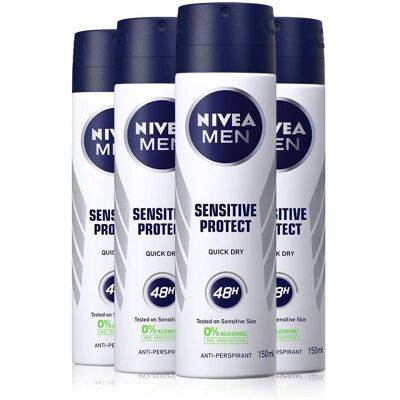 NIVEA MEN - Anti-Perspirant Deodorant Spray Sensitive Protect NIVEA MEN - Anti-Perspirant Deodorant Spray Sensitive Protect