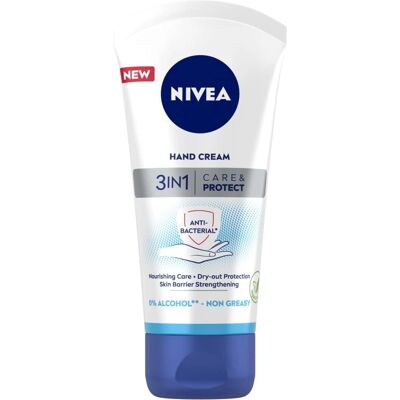 Nivea 3-i-1 Omsorg & Beskytt Håndkrem Nivea 3-i-1 Omsorg & Beskytt Håndkrem