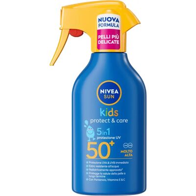 Nivea Kinder Sonnenspray Schutz & Pflege SPF50+ Wasserdicht Nivea Kinder Sonnenspray Schutz & Pflege SPF50+ Wasserdicht