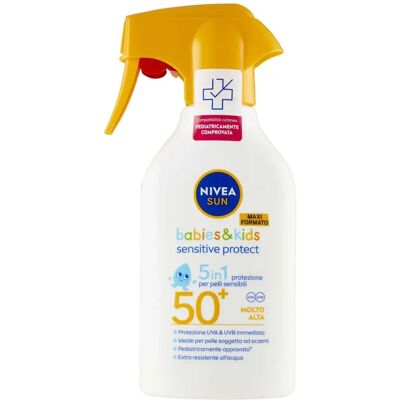 Nivea Beiersdorf Sonnen-Spray Kinder Sensitive SPF50+ Nivea Beiersdorf Sonnen-Spray Kinder Sensitive SPF50+