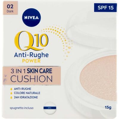 Nivea Q10 Plus Anti-Age 3in1 Hautpflegekissen Dunkel Nivea Q10 Plus Anti-Age 3in1 Hautpflegekissen Dunkel
