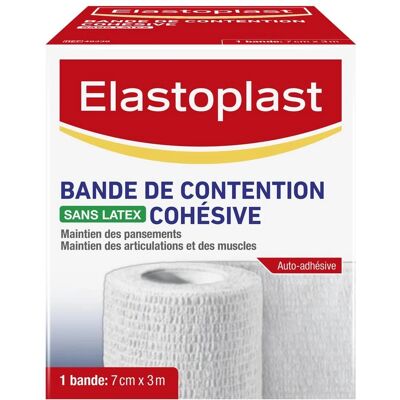 Bandage Cohésif Elastoplast 7cm x 3m - Soutien des articulations - Publicité Bandage Cohésif Elastoplast 7cm x 3m - Soutien des articulations - Publicité